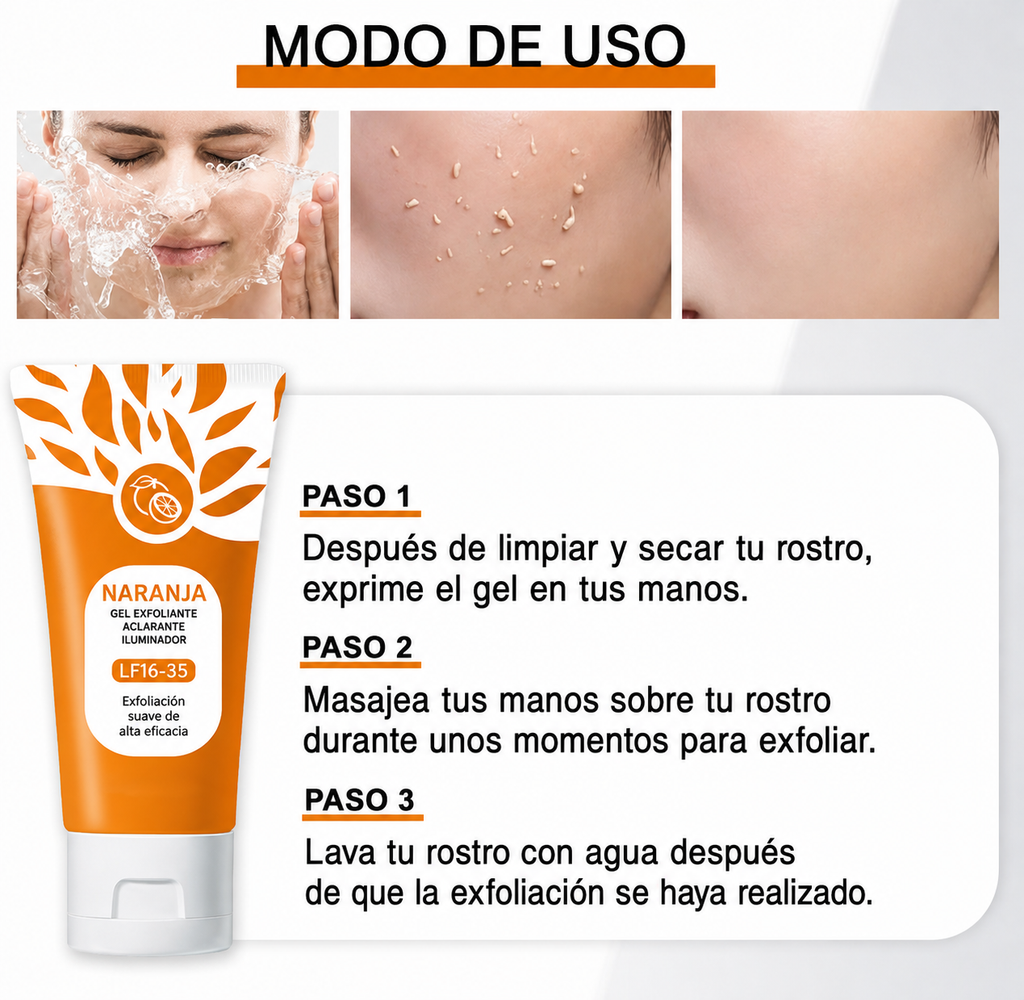 Gel Exfoliante Orange Enzymes